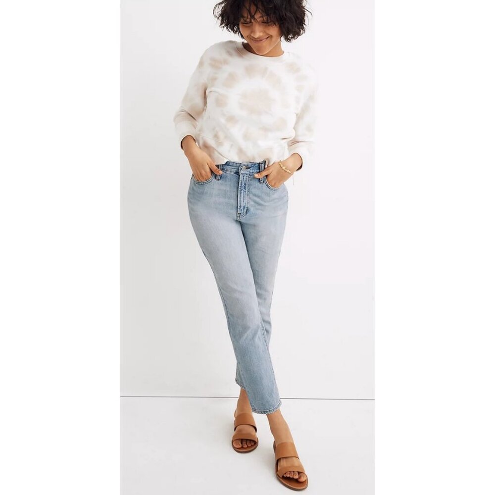 Madewell Womens $128 Curvy Perfect Vintage Jean Fitzgerald Wash Size 25 K7526 - Picture 4 of 8